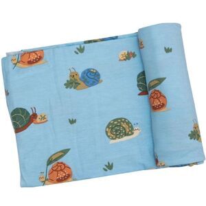 Angel Dear Swaddle Blanket Snails NWT